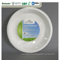 100% Biodegradable Disposable Sugarcane Pulp Party BBQ Plate